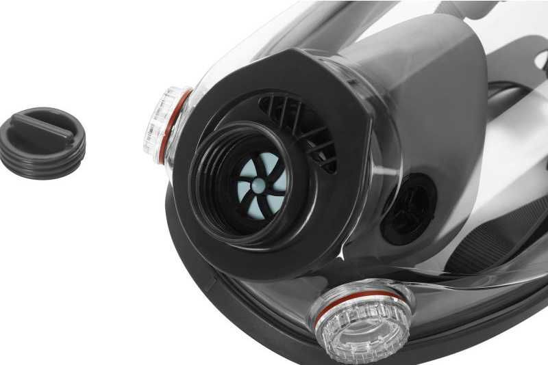 KRAFT&DELE Maska Lakiernicza Pełna Przeciwgazowa Pyłowa+Filtr KD10031