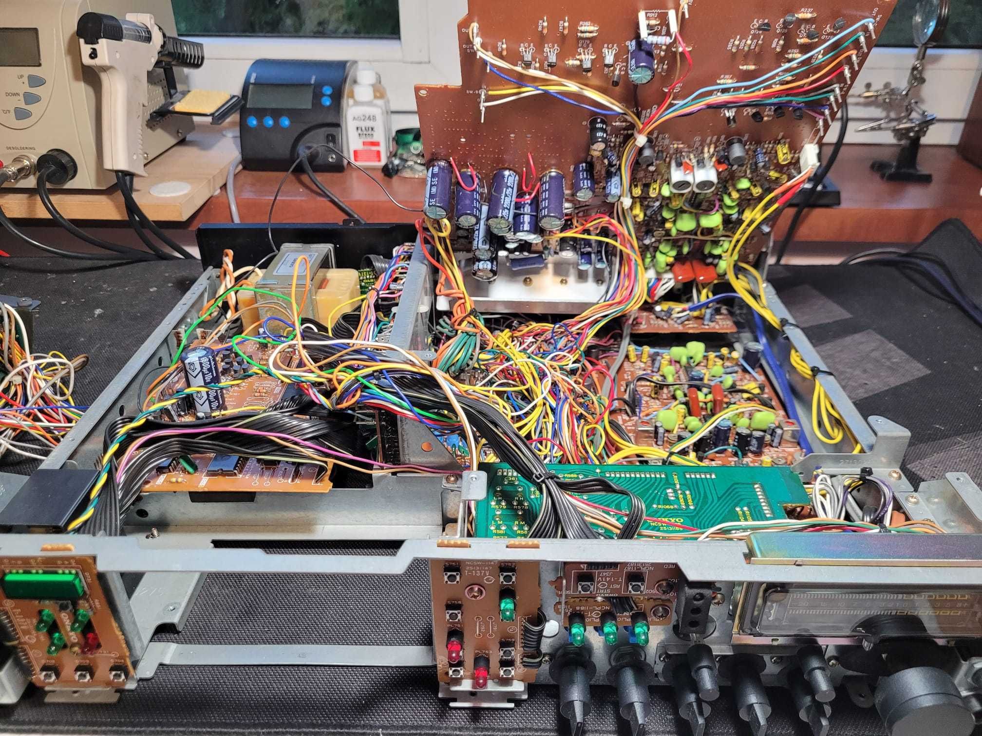 deck magnetofon onkyo 2070 po serwisie