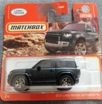 Matchbox 2020 land Rover Defender 90 -czarny