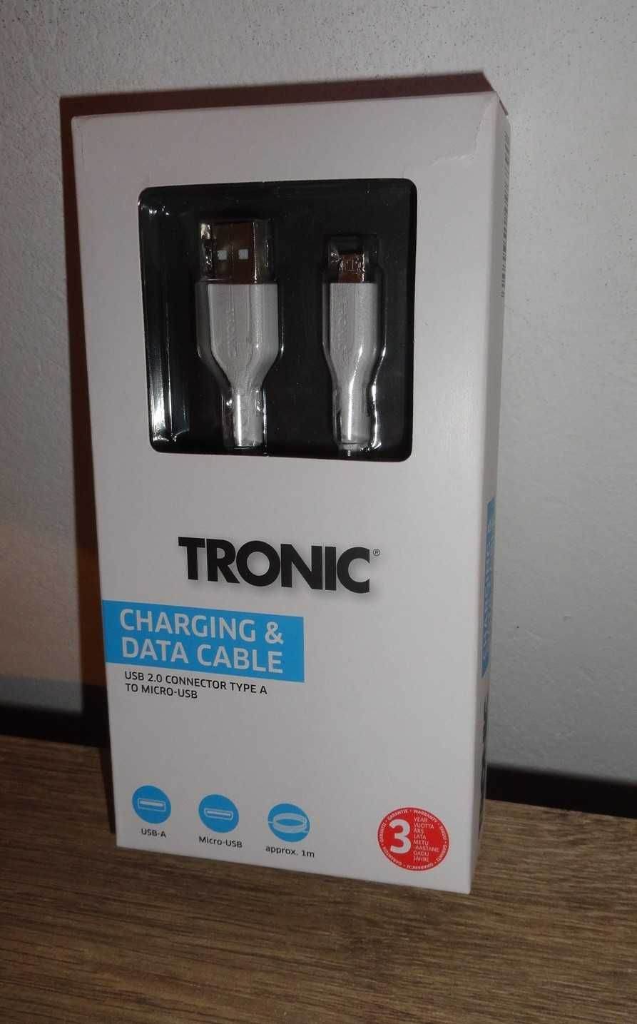 Kabel do ładowania USB 2.0 Typ A TRONIC Micro-USB