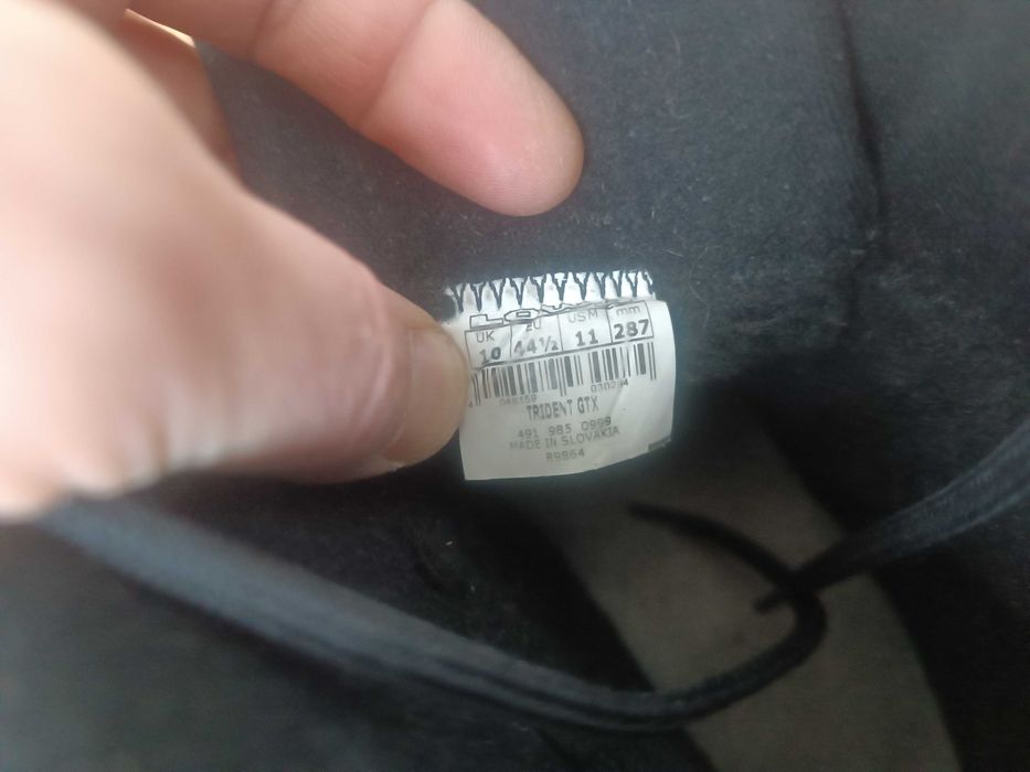 Сапоги ботинки Lowa Trident gore tex + Мех 44 28 см Словакия