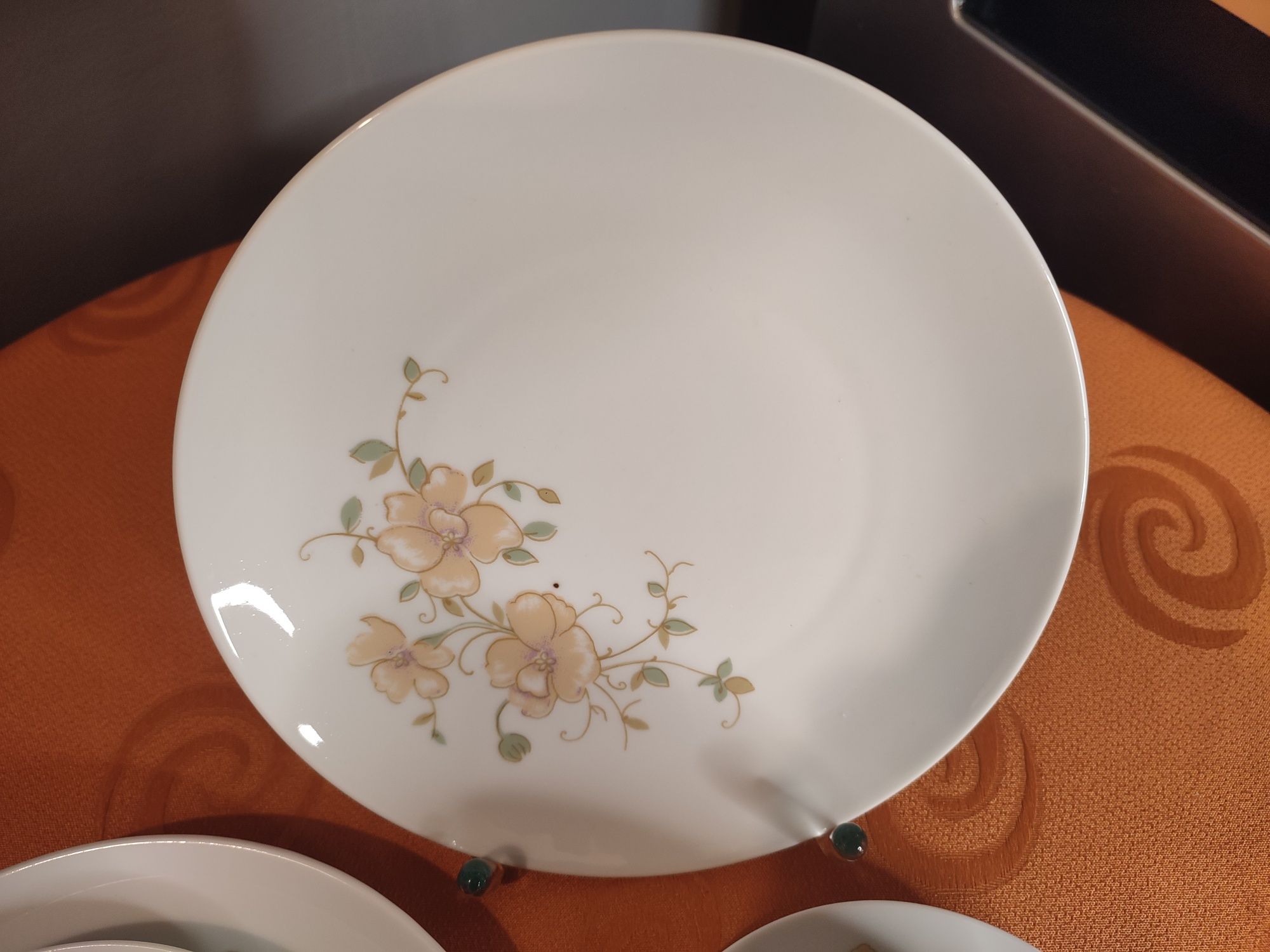 Śliczne stare trio porcelana Kahla