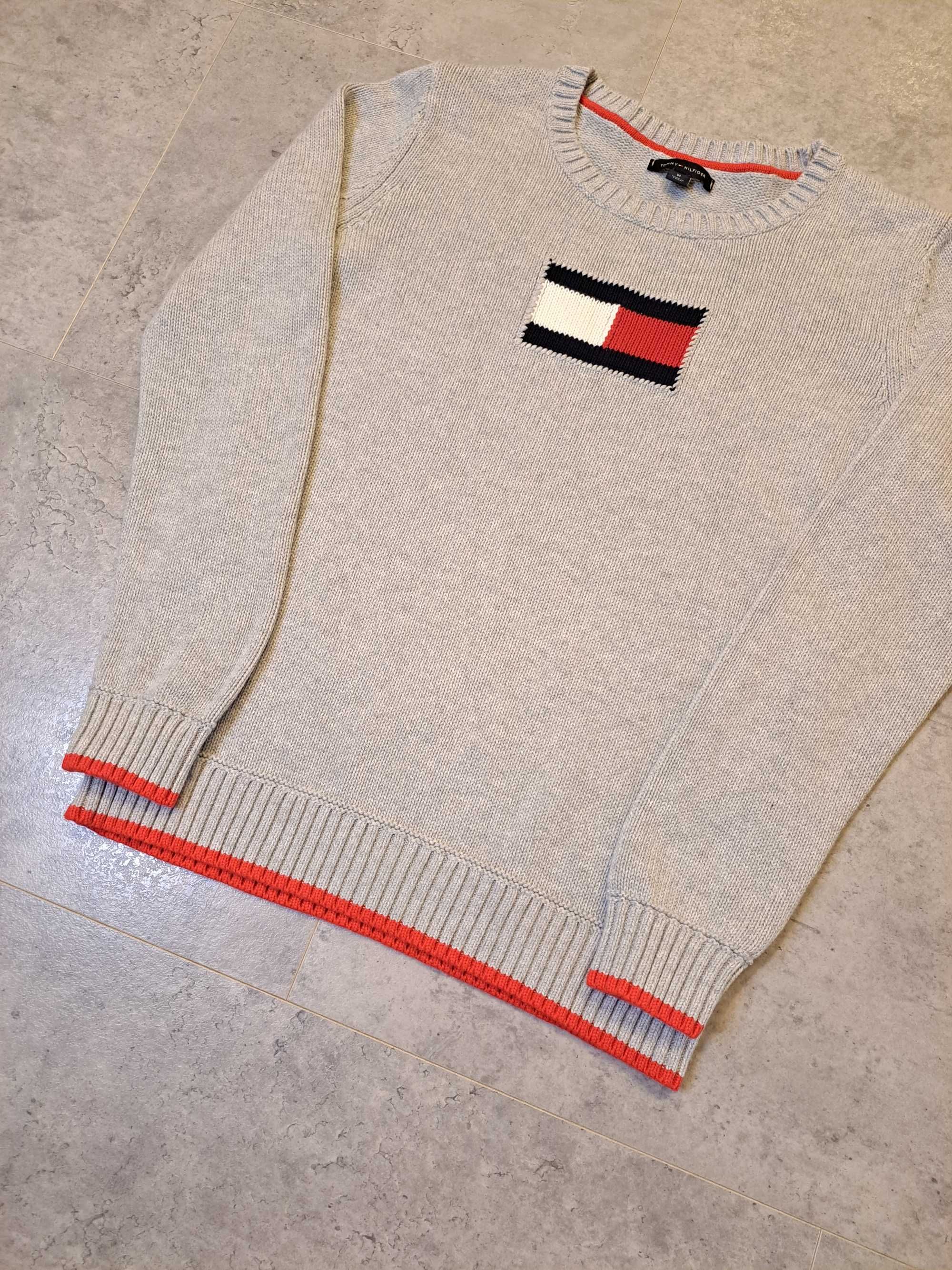 Sweter Tommy Hilfiger Duże Logo TH