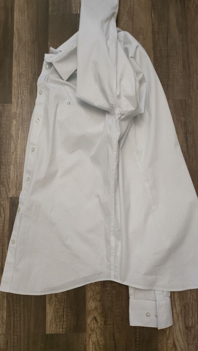 świetna koszula Calvin Klein slim fit w idealnym stanie