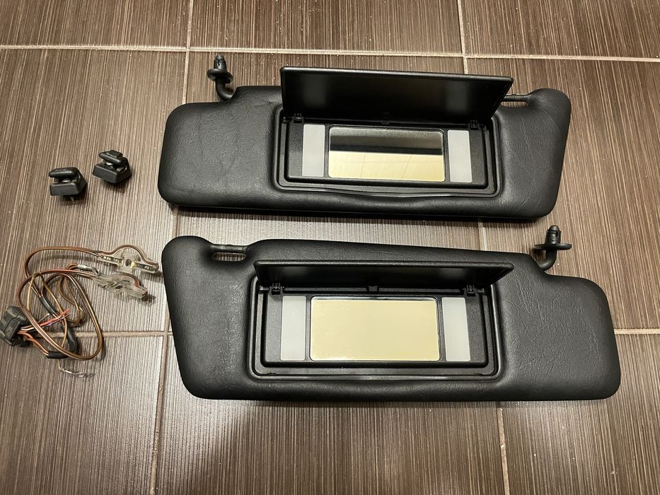 Мерседес w124 козирки з підсвіткою w201 190