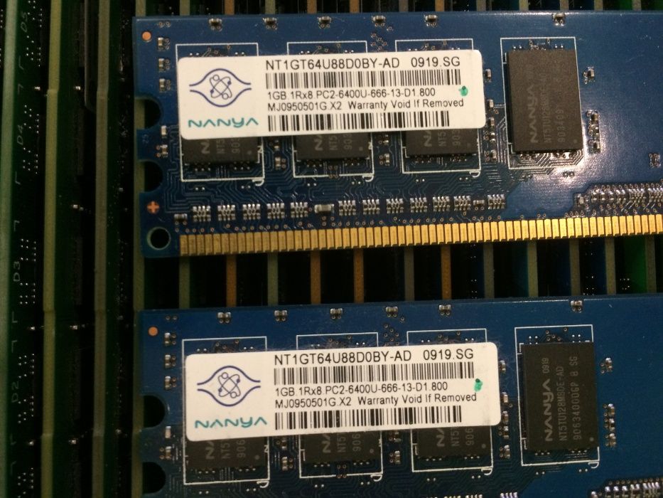 1GB DDR 1, 2 , 3 DIMM і so-dimm Intel/AMD