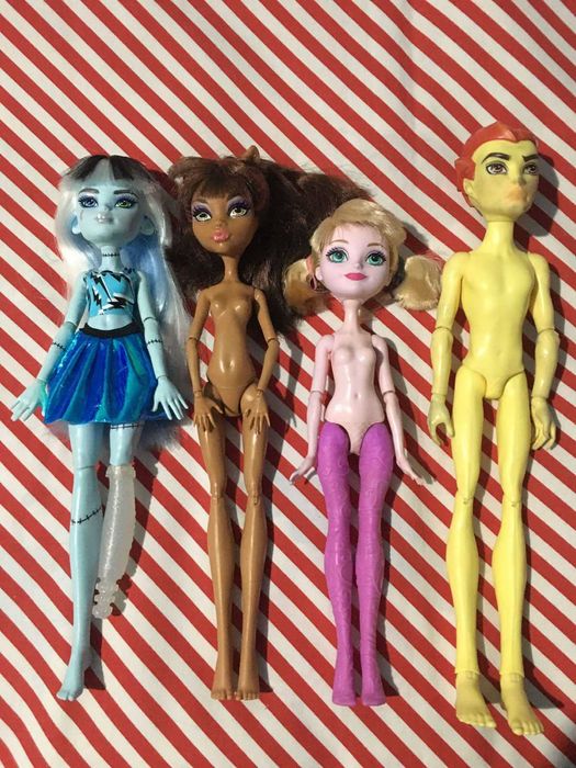 куклы monster high и ever after high в хорошем состоянии