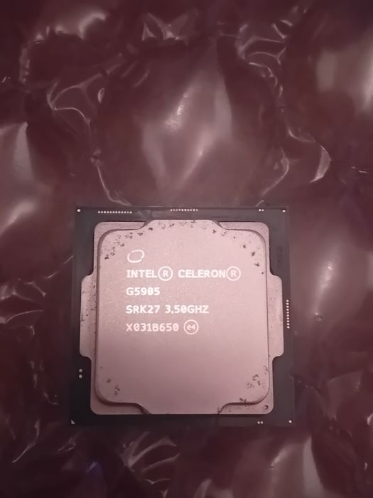 CPU celeron G5905 + cooler
