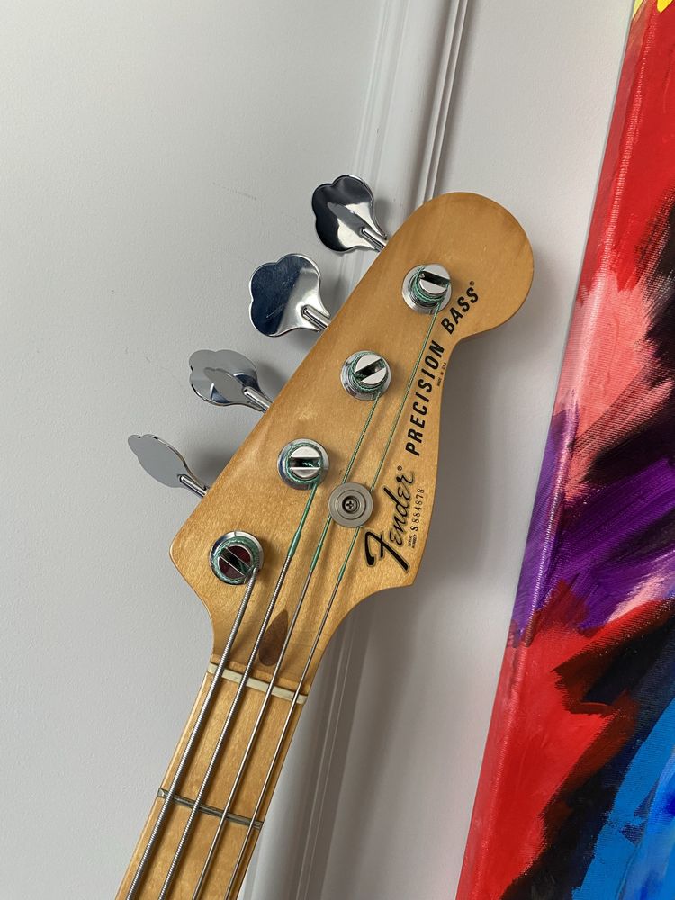 Fender Precision Bass USA 1978 gitara basowa piekna orginalny case