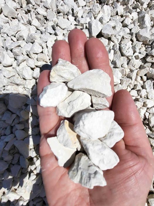 Grys dolomitowy śmietankowy 8-16 Kamienie ogrodowe dekoracyjne ozdobne