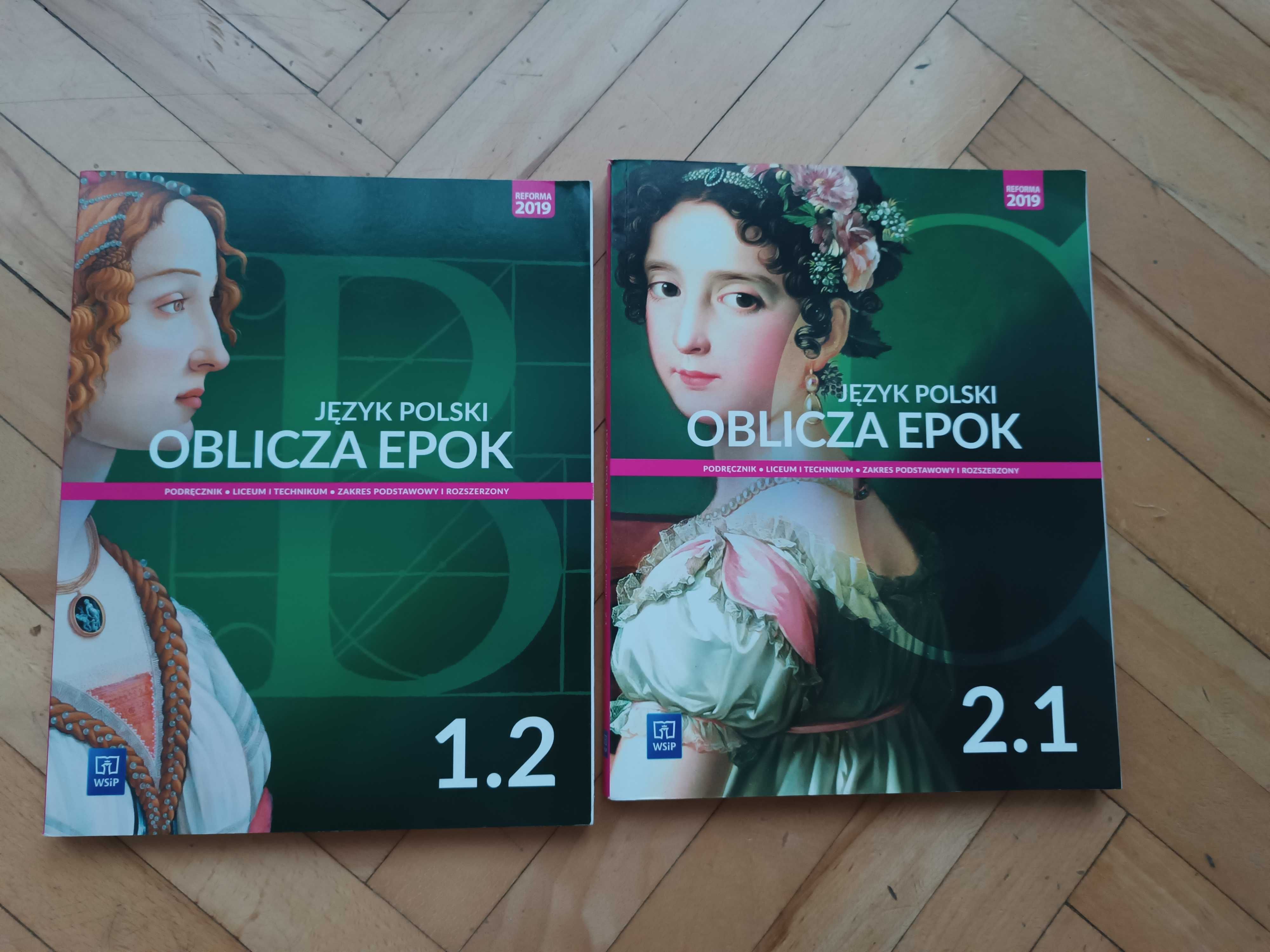 Oblicza epok 1.2 , 2.1