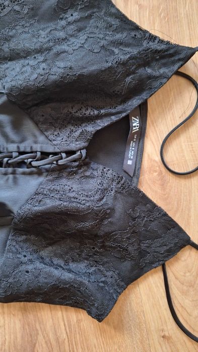 Gorset czarny Zara S