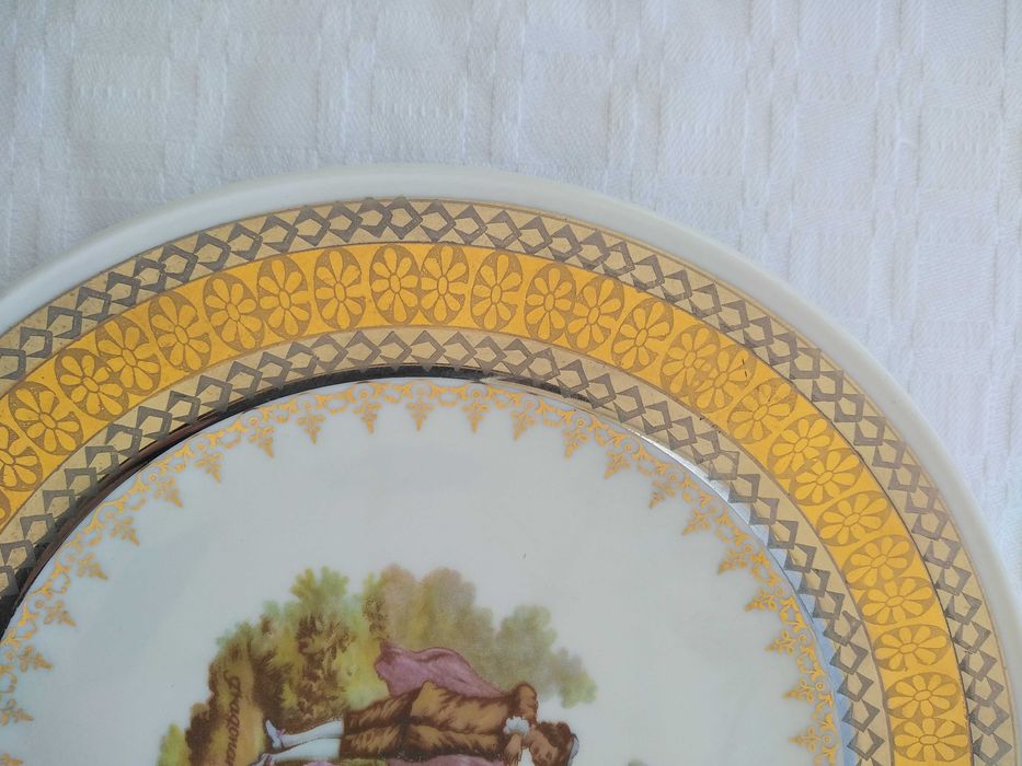 Prato de Porcelana Limoges