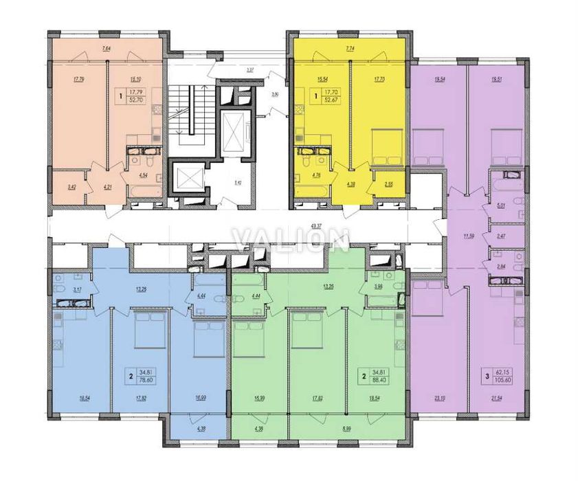 Продаж 1 к квартири, 52 кв. м, пр-т Бажана 17, ЖК Olympiс Park