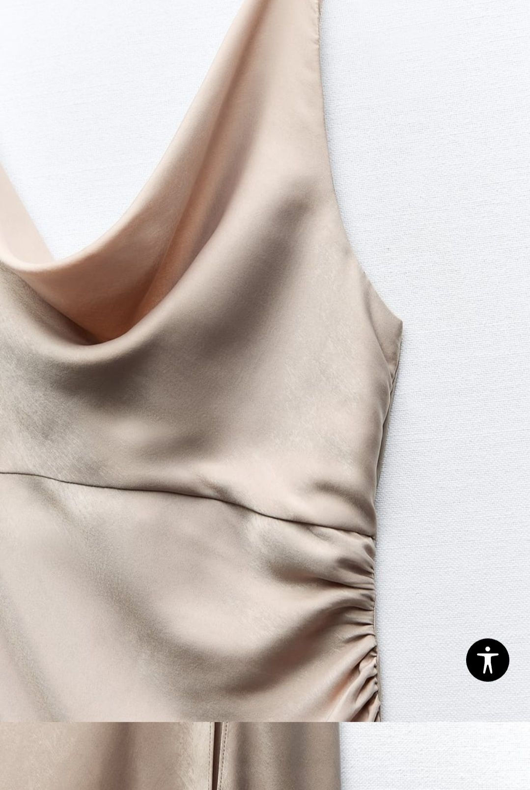 Сукня з розрізом від Zara