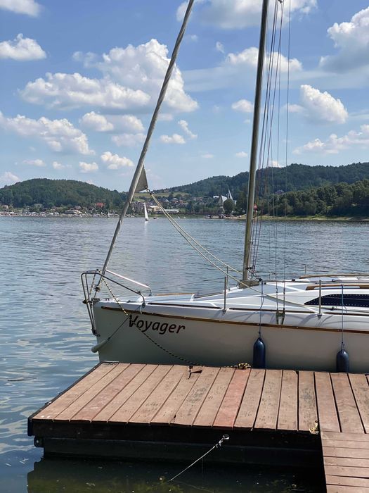 Jacht żaglowy VOYAGER (skorupa JANMOR) 7m dł 2,60 szer