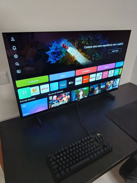 LG OLED evo AI C5 4k 144hz c/1mes