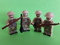 Zestaw lego żołnierzy