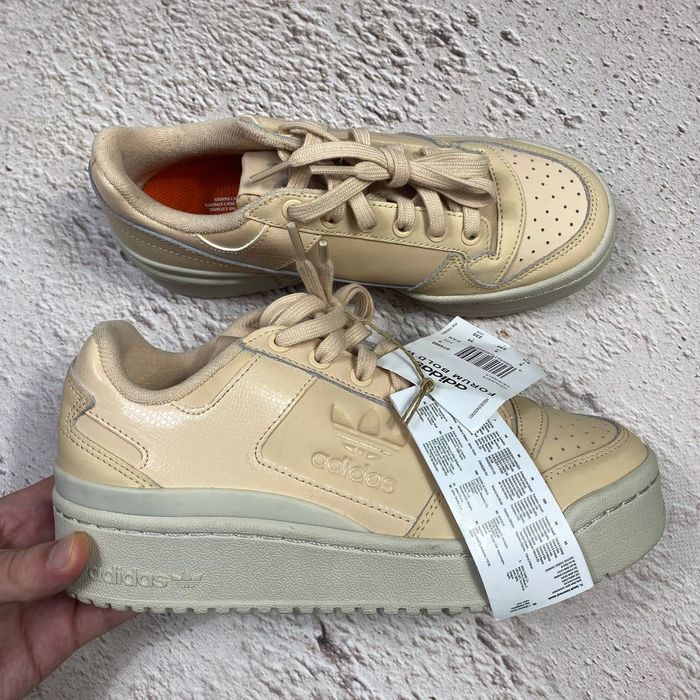 оригінал нові жіночі кросівки Adidas forum bold 84 XLg platform шкіра