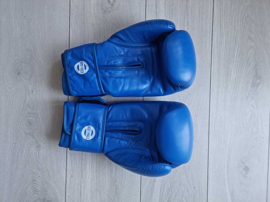 Rękawice Bokserskie 14Oz Niebieskie, Nieużywane