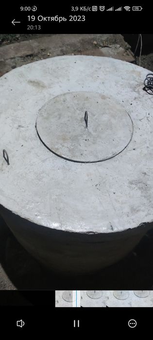 Бетонні кільця (1м./1.5м./0.7м)