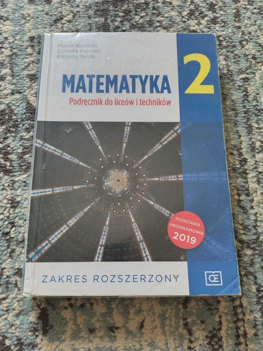 Matematyka 2 Podręcznik zakres rozszerzony - Nowa Era 2020