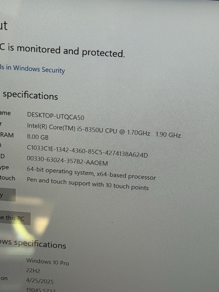 Surface Laptop 2 13.5" 3k Сенсорний ! -8/128 SSD Метал i5 8 Gen