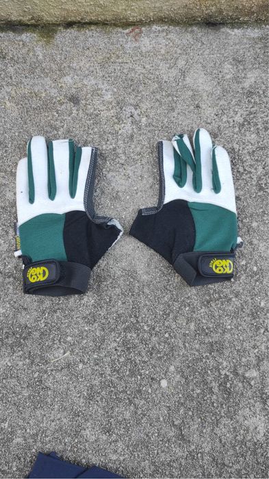 Luvas de Rapel sem dedos