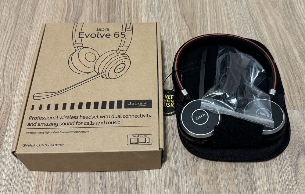 Headset Jabra Evolve 65 – Novo na caixa