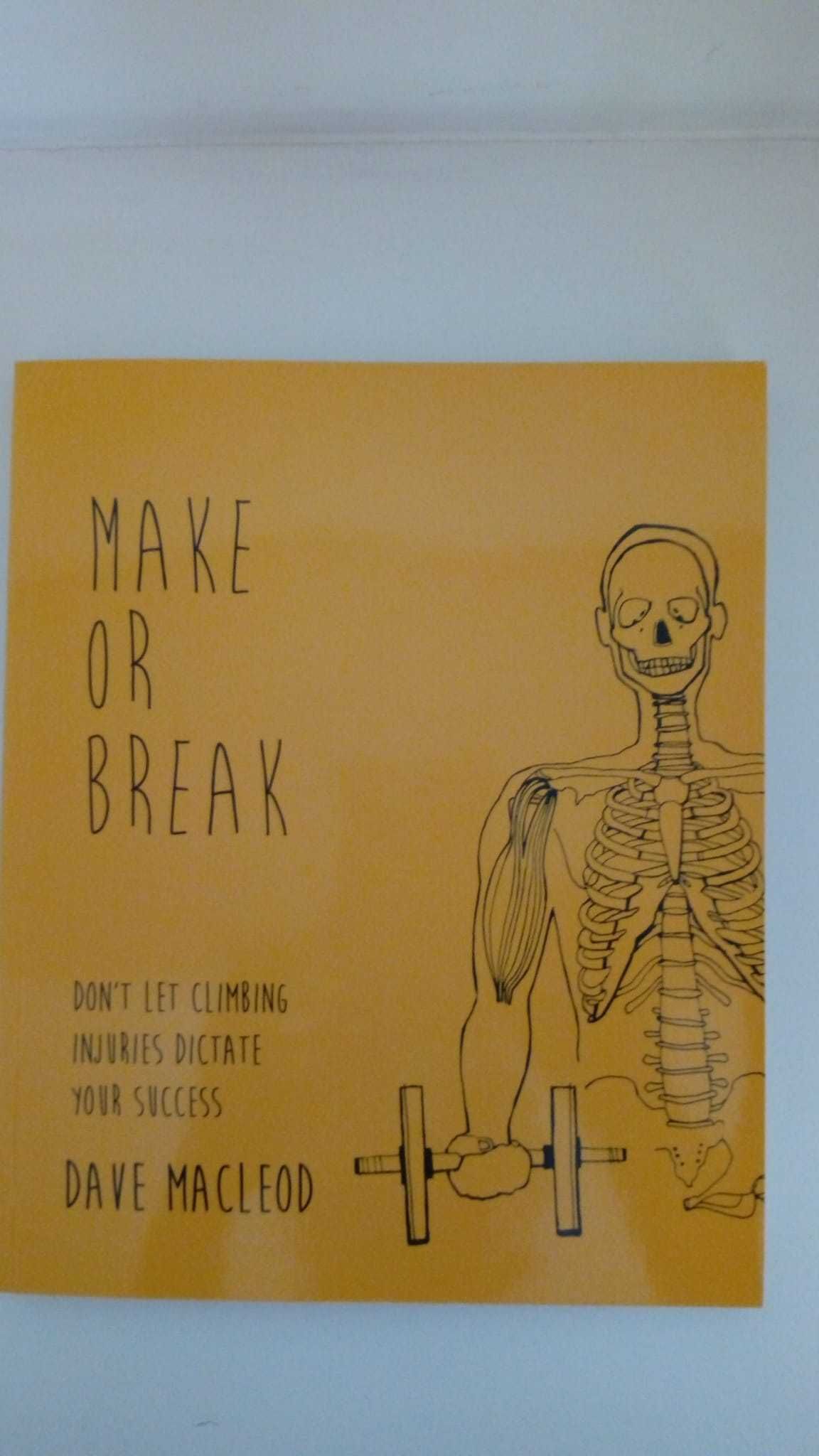 Livro Make or Brake de Dave Macleod