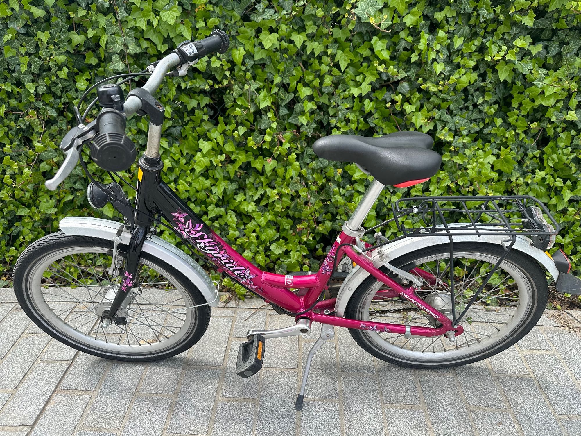 Rower Puky Skyride 20-3 City Alu Light różowo-czarny