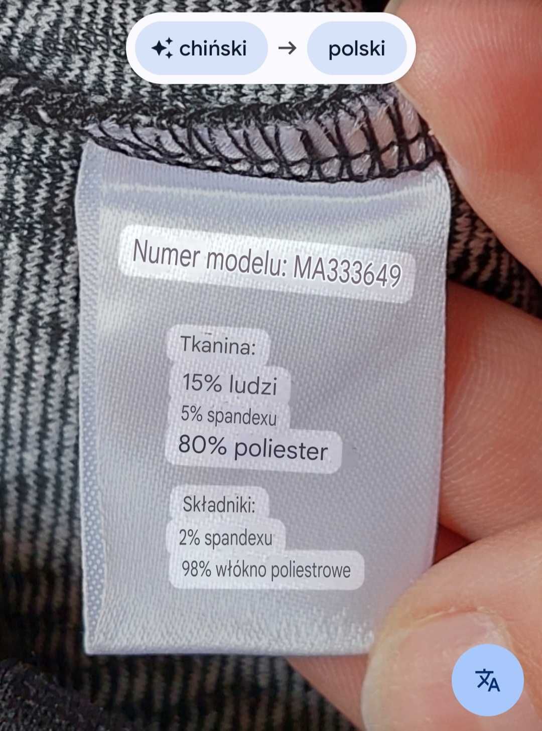 Tuszująca elegancka sukienka Mushan 44/46/48 wstawki