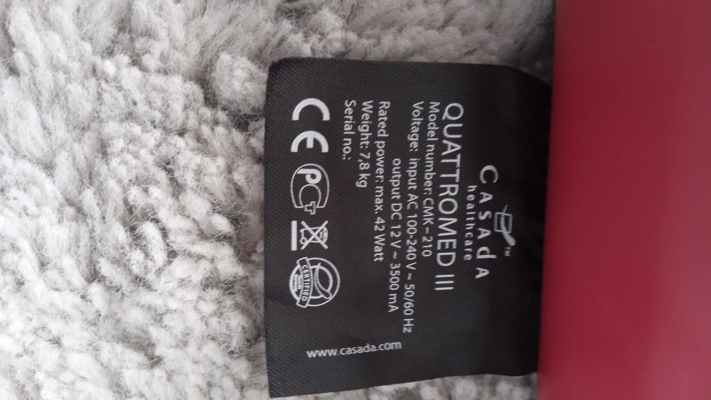 Mata masująca plecy, masażer Casada