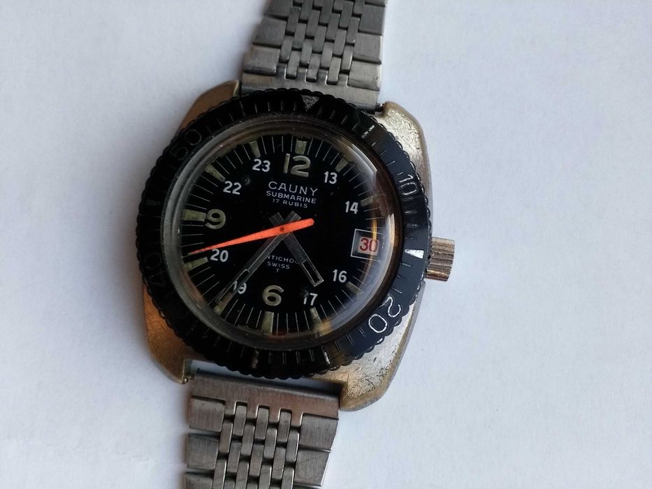 Relógio Cauny Submarine 17 Rubis