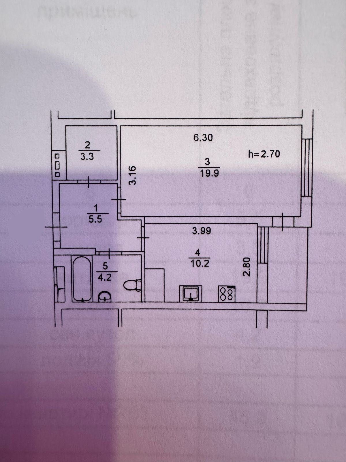 ПРОДАЖ! 1-х кімнатна, Глибочицька, Поділ, ЖК Львівський