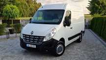 Renault MASTER  Renault Master L1H2 2.3 125km Klima 2013 rok Lakier Oryginał