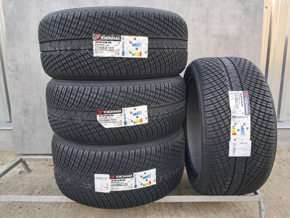 Резина зимова, НОВА, 275/40 315/35 R22 Yokohama Advan Winter V907