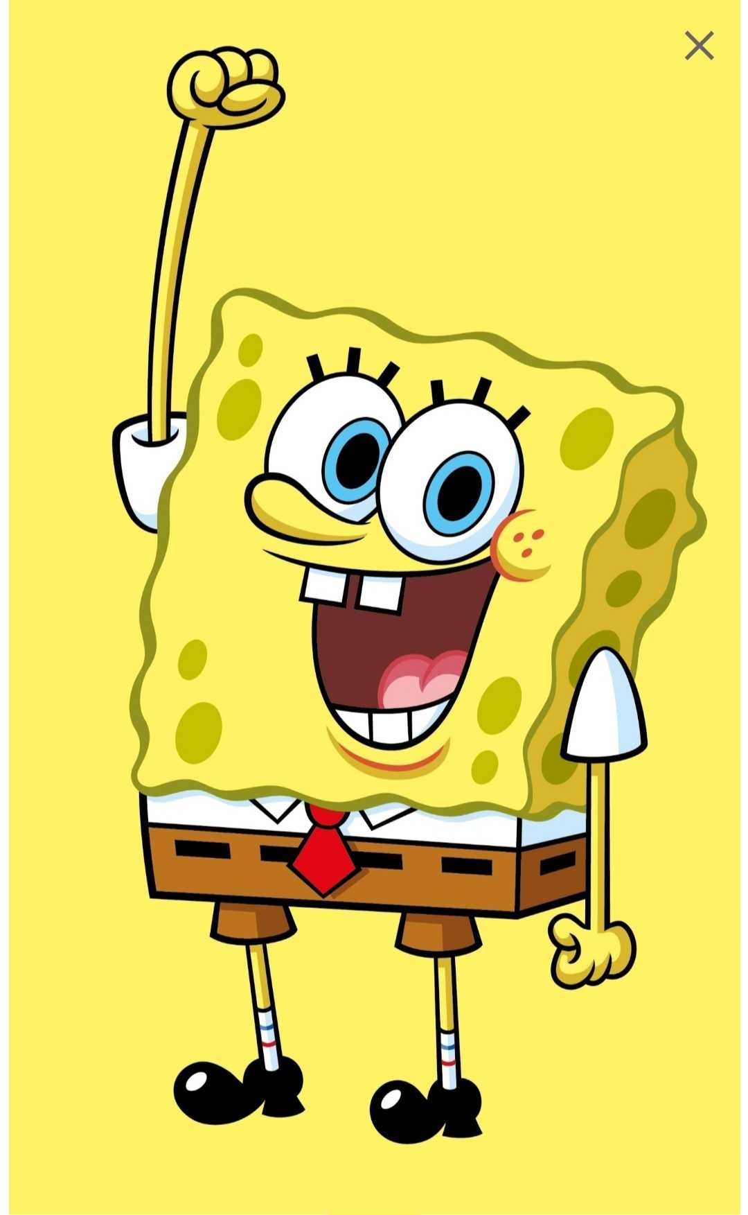 RĘCZNIK Mały Do Rąk 30 X 50 SpongeBob