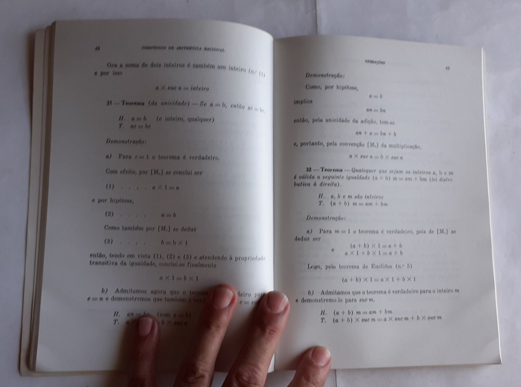 Livro Compêndio De Aritmética Racional 3 Ciclo