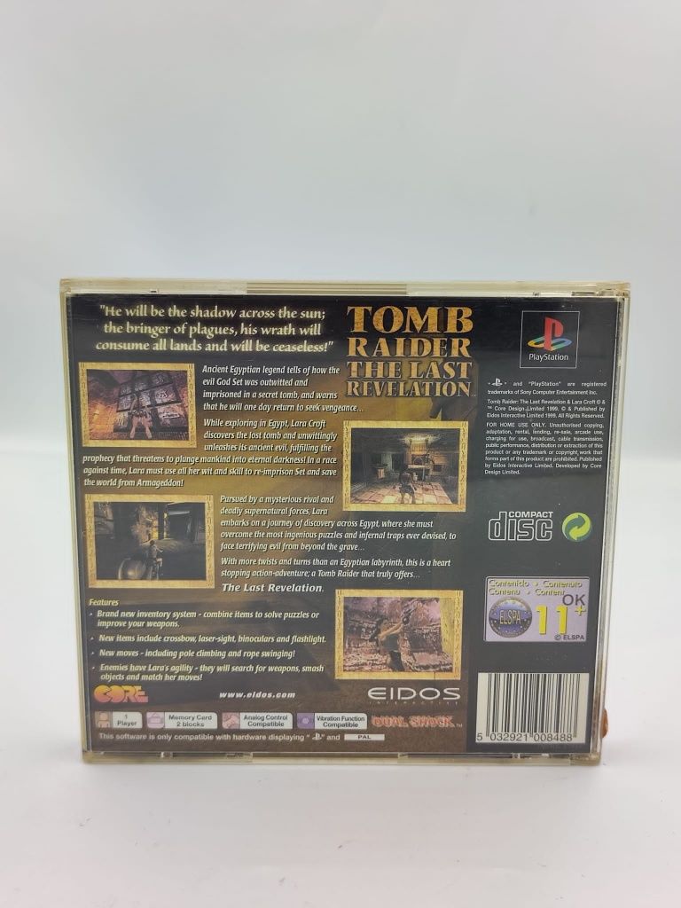 Tomb Raider The Last Revelation Ps1 nr 1437