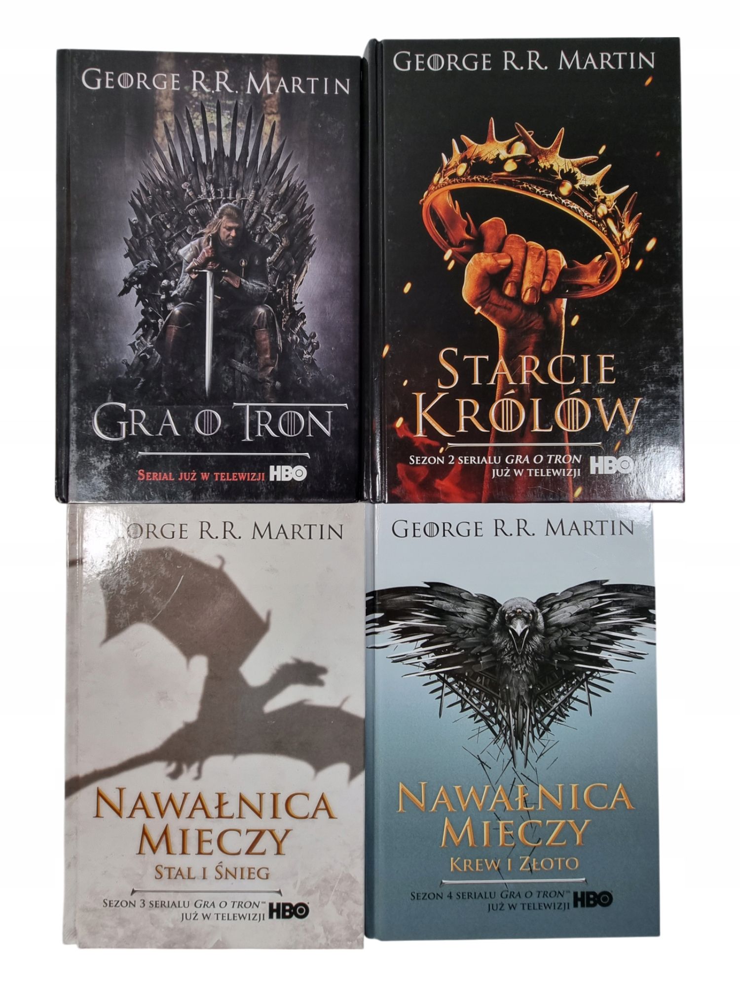 TWARDE / Gra o Tron 1-4 / George R.R. Martin