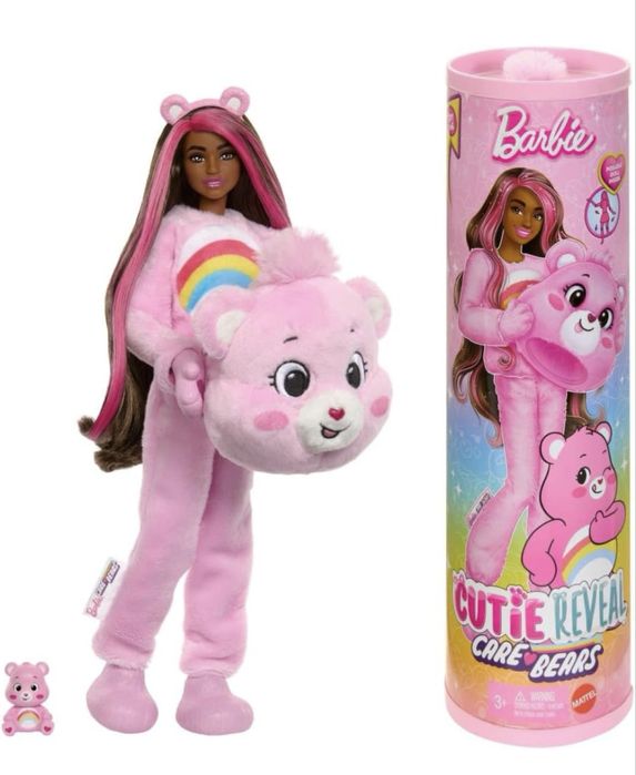 Barbie Cutie Reveal Doll & Accessories, Care Bears Series