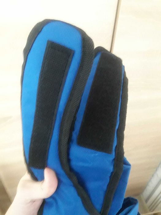 барсетка  сумка синяя