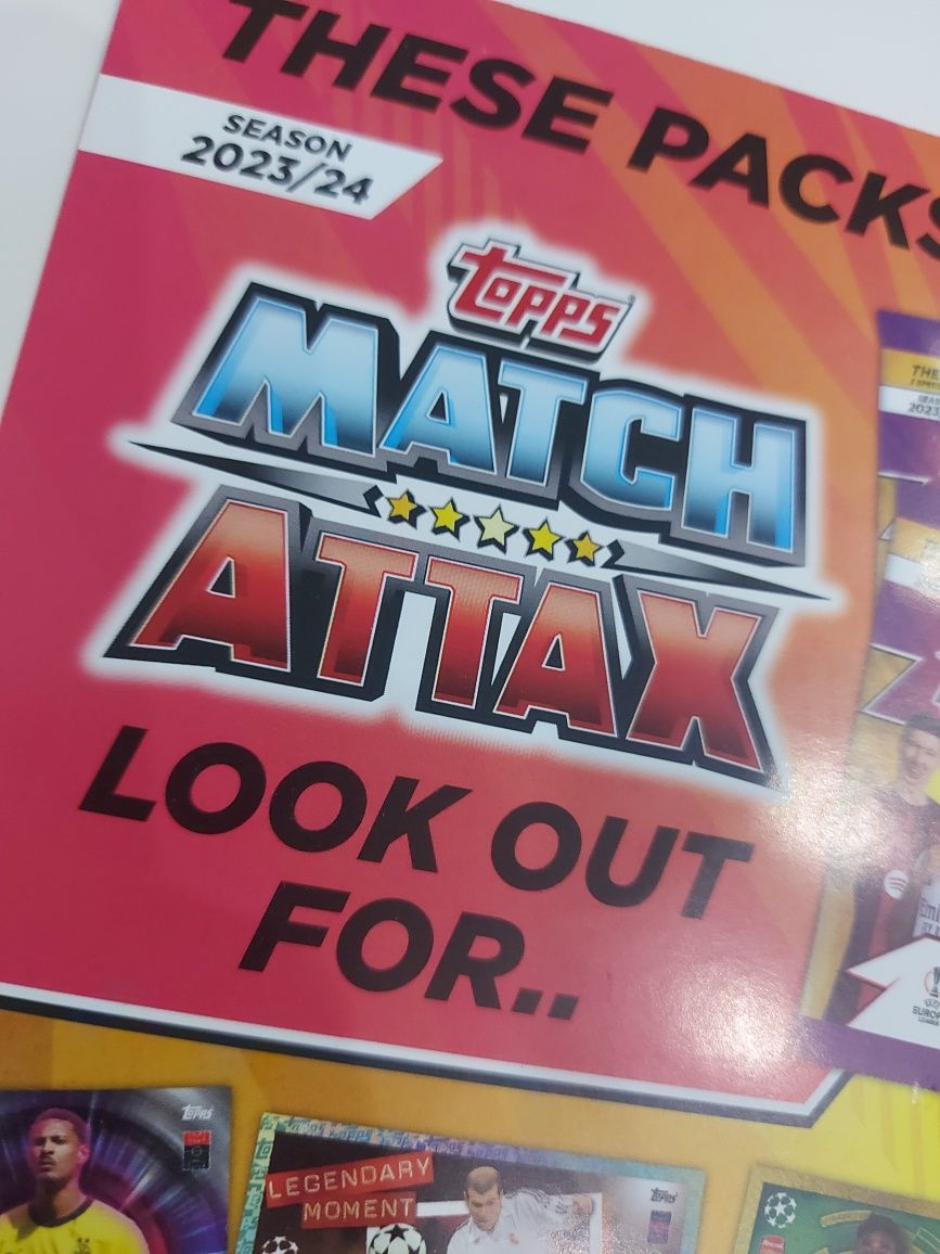 Karty piłkarskie match attax