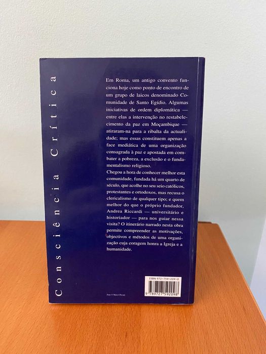 Santo Egídio, Roma e o Mundo - Andrea Riccardi