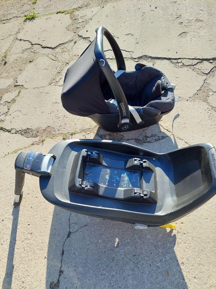 Nosidełko baza fotelik samochodowy maxi cosi pebble isofix led