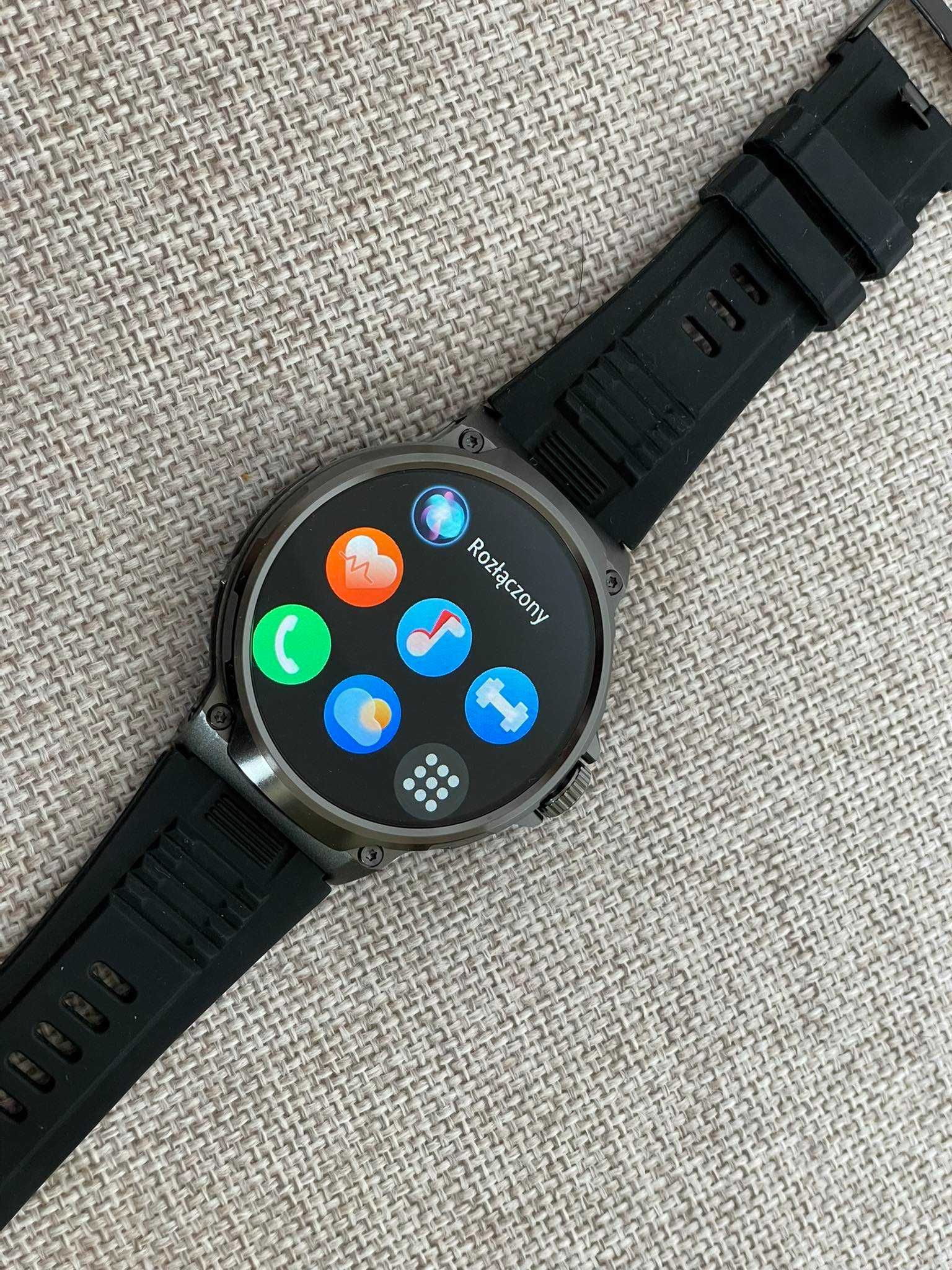 Smartwatch 1.85 cala - Duży ekran - Jak nowy - Z funkcją rozmów