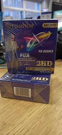 Dyskietki 3,5" Fuji MF2HD 10 szt Nowe