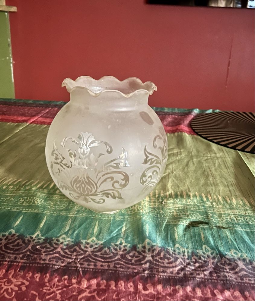 Klosz do lampy naftowej