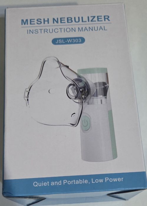 Inhalator nebulizator 2 maseczki przenośny z USB